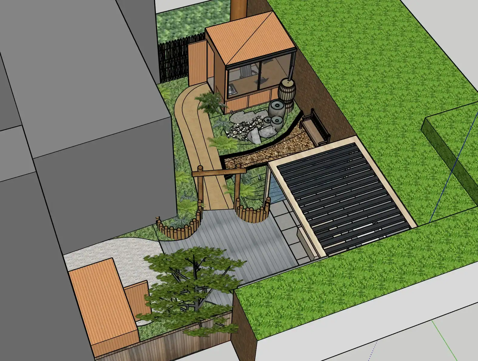 3D-visualisatie van het definitieve ontwerp